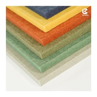 Ecologische, niet-toxische polyester akoestische panelen, ASTM E84 brandwerend PET akoestisch paneel, geluidsisolerend voor akoestische oplossingen
