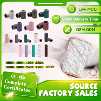 Usine OEM échantillon gratuit 4xc forets à ongles en céramique diamant manucure acrylique 5 en 1 longue bande de sable foret