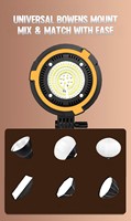 Großhandel Einzel-LED-Videoleuchte YM-600-SS 100W Bare Lamp Studio-Fotografie-Aufnahmelicht mit kabelloser Fernbedienung