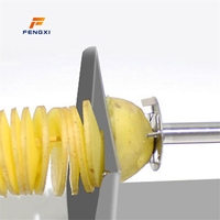 Machine à découper les frites de patates douces FXL, machine à faire des frites, coupe-tourtes de pommes de terre, machine manuelle à spirales de pommes de terre