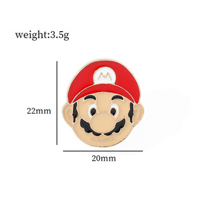 เข็มกลัดอะนิเมะญี่ปุ่นหมุดลายการ์ตูนอะนิเมะเข็มปลายเข็มโลหะเคลือบกระเป๋าเครื่องประดับ - Product Image 4