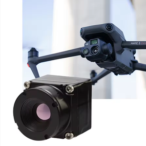 กล้องถ่ายภาพความร้อน CVBS HTI HT-U01 ความละเอียด 256x192 มาตรฐาน IP55 ระบบบีบอัดวิดีโอ H.265 โมดูลโดรนอินฟราเรดแบบ OEM ODM - Product Image 2