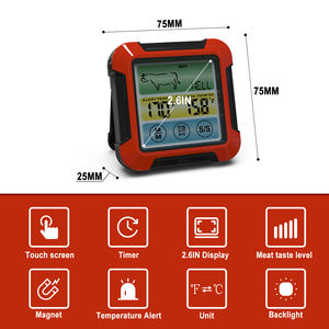 Neues Digitales Sofortlese-<span class=keywords><strong>Thermometer</strong></span> für Fleisch und Süßigkeiten Fleischthermometer mit Touchscreen für Küche Grill <span class=keywords><strong>BBQ</strong></span> Kochen - Product Image 3
