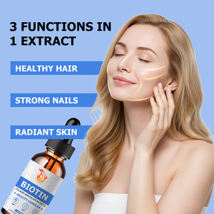 Beauty Supplement Biotin <b>Liquid</b> Drops with <b>Vitamin</b> B and Fish Collagen for Skin Whitening Improve Skin Hydration Drops - Product Image 6