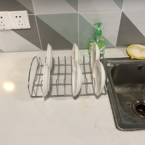 Égouttoir à vaisselle pliable à deux niveaux pour évier de cuisine, livraison rapide, vente en gros - Product Image 5