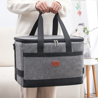 Nouveau sac isotherme pliable de grande capacité de 68l pour le Camping et la plage, boîte Portable de voyage, sacs isolés pour pique-nique et déjeuner