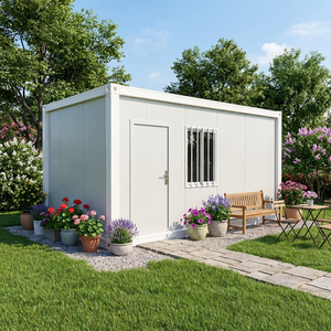 Kit de maisonnette portable de 40 pieds résistant aux intempéries, maison modulaire en métal, salle d'activités, maison préfabriquée détachable, maison conteneur - Product Image 1