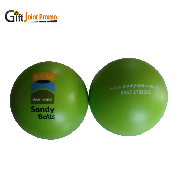 Offre Spéciale Pas Cher Le Soulagement Du Stress Jouet de Forme Ronde PU Balle ANTI-Stress Jouet PU MOUSSE Anti-Stress Ballon Rond Avec LOGO