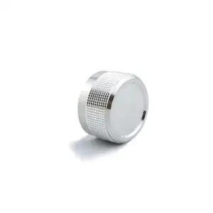 Nouveau bouton de potentiomètre personnalisé en aluminium, volume, commande audio, bouton radio