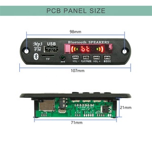 Modul Pemutar MP3 Mobil <span class=keywords><strong>Bluetooth</strong></span> Papan Dekoder <span class=keywords><strong>Bluetooth</strong></span> Perekam Suara USB - Product Image 3