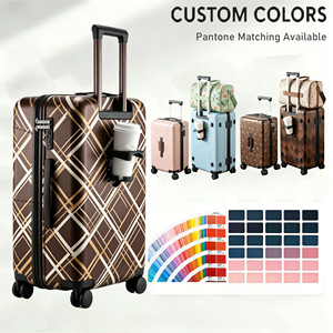 Ensemble <span class=keywords><strong>de</strong></span> bagages Bagages à main Sac <span class=keywords><strong>de</strong></span> voyage à main Valises à roulettes PC Rigide Léger Ensemble <span class=keywords><strong>de</strong></span> 2 pièces - Product Image 2