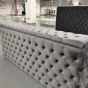 Lit <span class=keywords><strong>TV</strong></span> réglable en hauteur de haute qualité avec ensembles de meubles de chambre à coucher de taille Queen et King, <span class=keywords><strong>cadre</strong></span> de lit pour appartement et maison - Product Image 3