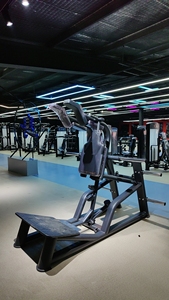 Máquina de Sentadillas con Carga de Placas <span class=keywords><strong>para</strong></span> Entrenamiento de Cuádriceps y Glúteos, Equipo de Gimnasio Comercial de Acero Inoxidable - Product Image 3