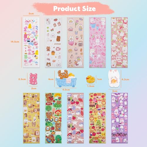 Pegatinas de Anime Personalizadas al por Mayor, Crea tu Propia Hoja de Pegatinas Personalizadas, Resistentes al Agua y Ecológicas - Product Image 3