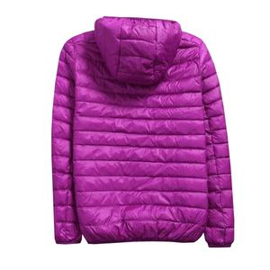 Veste coupe-vent personnalisée à bulles Veste légère en peluche pour hommes Veste d'hiver à capuche Vêtements respirants décontractés pour hommes - Product Image 2