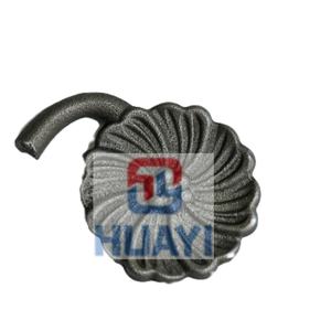 Huayi جميلة المعالجة حراريا الزهر زهرة الصلب نمط 3D خدمات النمذجة للبوابة والدرج الملحقات في ساحة الأسوار - Product Image 5