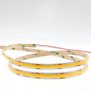 IP20 12V/24V USB LED Strip Lights không có điện áp thả 10 mét linh hoạt COB <span class=keywords><strong>408</strong></span> LED/m đồng cơ thể LED Strips - Product Image 2