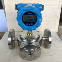 Débitmètre à engrenages micro Jingjie SS, type gaine isolante PD, pour huiles lourdes à haute viscosité et liquides chimiques (eau), DN15, OEM