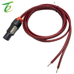 سلك أوم-العارية الذيل <span class=keywords><strong>2</strong></span> الموز النحاس النقي المتكلم الأسلاك Speakon الذكور كابل اتصال المتكلم سلك المتكلم - Product Image 1