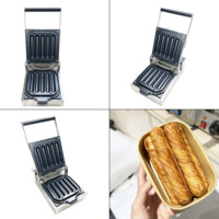Machine à gaufres et muffins professionnelle antiadhésive pour usage commercial, idéale pour les corn-dogs