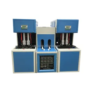 PET Semi automatic plastic water bottle blowing moulding making machine bottle blowing machine