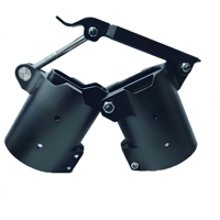 Connecteur d'armature de drone en aluminium 7075 usiné sur mesure par CNC, support structurel léger pour drones industriels
