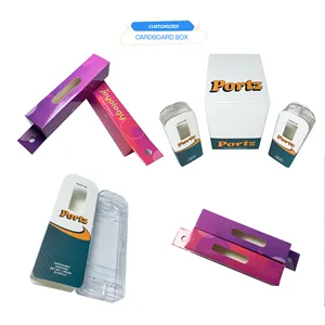 OEM-Verpackungsboxen Papiereinsatz-Anzeige Batterie Einweg-Stift DABWOLDS Packholz Verpackungsbox