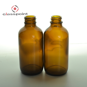 Bouteilles en verre ambré de 4 oz de haute qualité en gros, délai de livraison court - Product Image 6