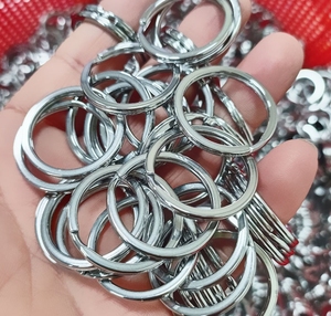 Anelli Piatti in Acciaio Inox da 20mm 25mm 30mm, Anelli a O per Portachiavi - Product Image 6