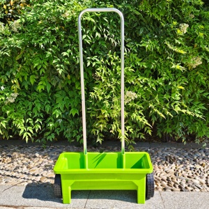 Durevole spargitore di semi spinti a mano 12L spalmatore di <span class=keywords><strong>erba</strong></span> da <span class=keywords><strong>prato</strong></span> con ruote per lavori di semina all'aperto - Product Image 5