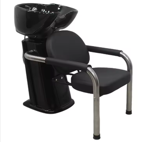 Portable Modern Ceramic Durable Salon Shampoo Chair & <b>Bed</b> for Barbershop and Beauty Center - Product Image 1