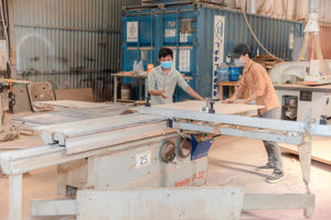 OEM Red Roof Inn Hotel Wood Interior Design Project Specializes in Providing Luxurious <b>Plastic</b> Bedroom <b>Furniture</b> - Product Image 6