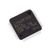 Stm32f722 stm32f7 Circuitos integrados microcontrolador IC MCU 32BIT 512KB FLASH 64LQFP stm32f722ret6