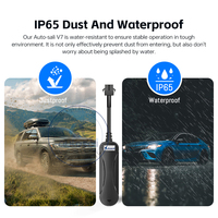 Traceur GPS 2G avec télécommande, suivi en temps réel, arrêt du moteur et système d'alarme pour véhicules