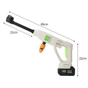 Pulverizador inalámbrico de alta presión para lavadora de coches, pistola de lavado de pantalla LED de vapor, suministros, máquina de limpieza de agua - Product Image 5