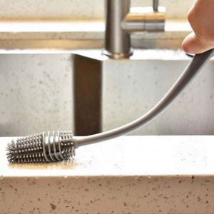 CustColor Silicone <b>Bottle</b> <b>Brush</b> <b>Bottle</b> Cleaner <b>Brush</b> for Your Flask Vacuum Sports <b>Bottle</b> - Product Image 3