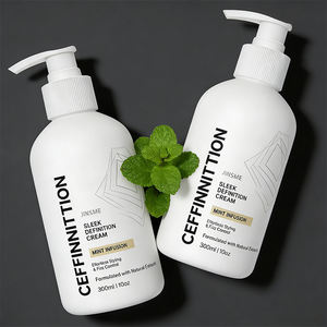 OEM ODM Hair <b>Styling</b> Cream 300ml Peppermint Oil Castor Oil Smoothing Long-Lasting <b>Styling</b> Normal Hair Care - Product Image 4