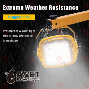 Lámpara LED de Brazo Oscilante de Alta Calidad, ETL 140LM/W, Clasificación IP65, Resistente al Agua, para Muelle de Carga - Product Image 3