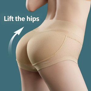 Pantaletas Moldeadoras de Cuerpo para Mujer <span class=keywords><strong>con</strong></span> <span class=keywords><strong>Relleno</strong></span> en Glúteos, Cintura Media, Almohadillas para Cadera, Ropa Interior <span class=keywords><strong>con</strong></span> <span class=keywords><strong>Relleno</strong></span> para Levantar los Glúteos, Efecto Push-Up - Product Image 2