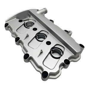 Couvre-culbuteurs droit pour Audi A6L 4Z8 C6 2.0 T 4F2 3.2 <span class=keywords><strong>F</strong></span> A8L 4E8 3.2 Fsi 06E103472L 06E103472J 06E103472G - Product Image 1