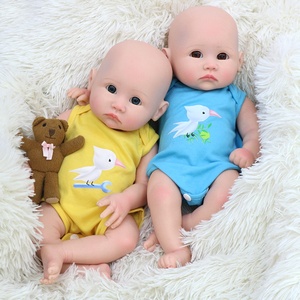 Poupées Reborn Artisanales de Haute Qualité de 18 Pouces, Jouets Souples pour Filles Nouveau-nées, Modèle de Mode, Corps Entièrement en Silicone, Peau Peinte en 3D, Lavable - Product Image 2