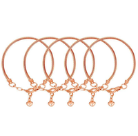Bracelet à breloques en or plaqué or pour femme, chaîne serpent réglable, livraison gratuite