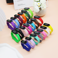 Bracelet avec logo personnalisé d'usine, montres électroniques pour étudiants, montres électroniques pour enfants, montres de sport étanches