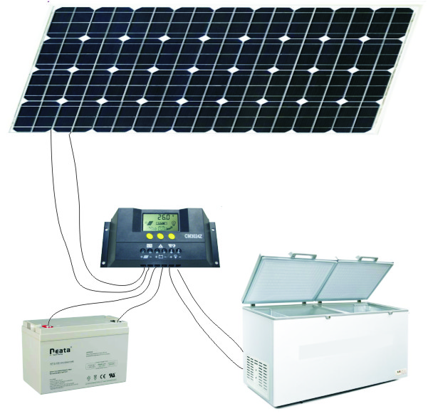 2019-2020 best-selling BD/C-520  solar DC12-24V DC variable frequency compressor  cheat freezer deep