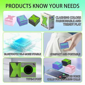 Haut-parleurs sans fil portables puissants TWS X1, type C, pour extérieur, petite boîte à musique, son stéréo - Product Image 4