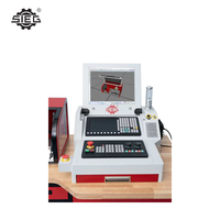 Tour CNC miniature à banc incliné horizontal De2-Ultra, 3 axes, simulateur 3D pour la formation éducative, machine virtuelle SIEG, haute sécurité