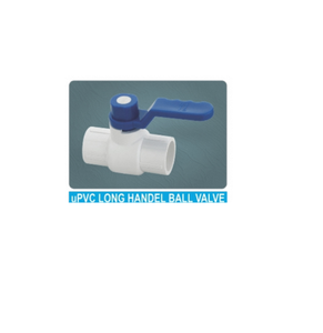 วาล์วบอลแบบมีหน้าแปลน UPVC คุณภาพสูง ผลิตตามมาตรฐาน OEM พร้อมด้ามจับยาว ใช้งานได้อย่างราบรื่น ทนทานต่อสารเคมี สำหรับระบบท่อน้ำ - Product Image 3