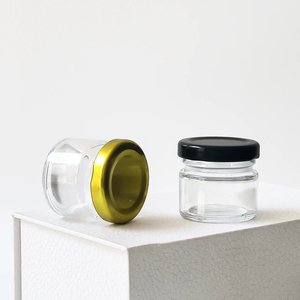 Mini pot Mason bocal avec couvercle réutilisable pour gelée confiture dessert épices <span class=keywords><strong>miel</strong></span> assaisonnement bougies douche - Product Image 4