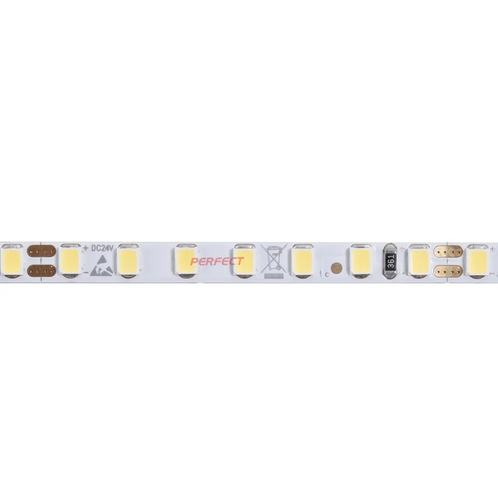 Illuminazione a LED 2835 placcatura in oro striscia a LED 12v ad alto lume di uscita CRI90 led strip light bianco caldo bianco freddo Led Decor