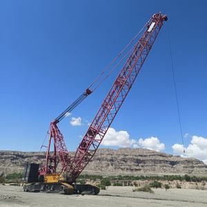 סין מקורי מותג scc6500 טון הרמת קיבולת מנוע מנוע מונע מנוף נייד משאית בנייה - Product Image 4